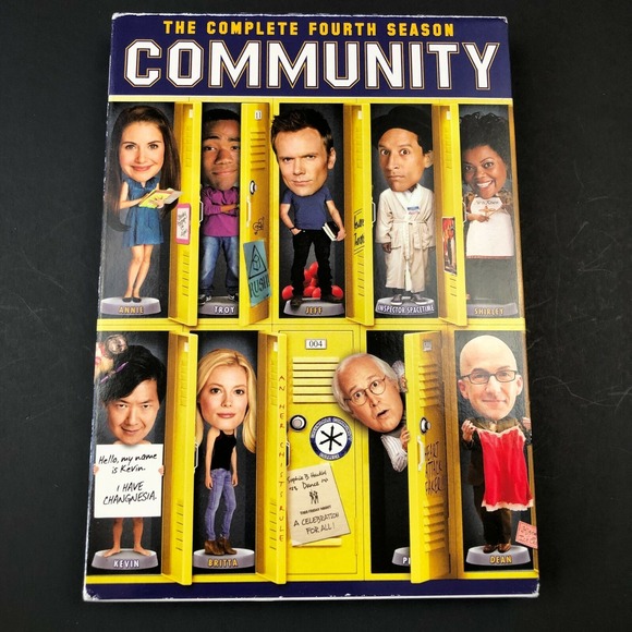 Other - Community The Complete Fourth 4th‎ Season 4 DVD 2-Disc Set Sony Pictures NR